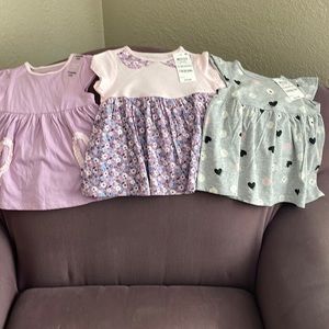 Set of three summer dresses.